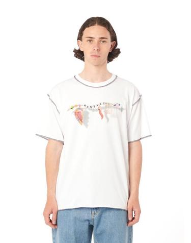 [해외직구] 24SS 라스벳 반팔 티셔츠 PACC14T005 4 WHITE