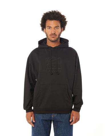 [해외직구] 24SS 라스벳 후드 티셔츠 PACC14T024 1 BLACK