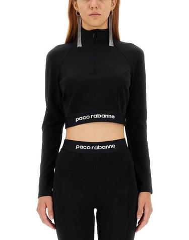 [해외직구] 23FW 파코라반 긴팔 티셔츠 23AJTO609PA0092 P001 BLACK