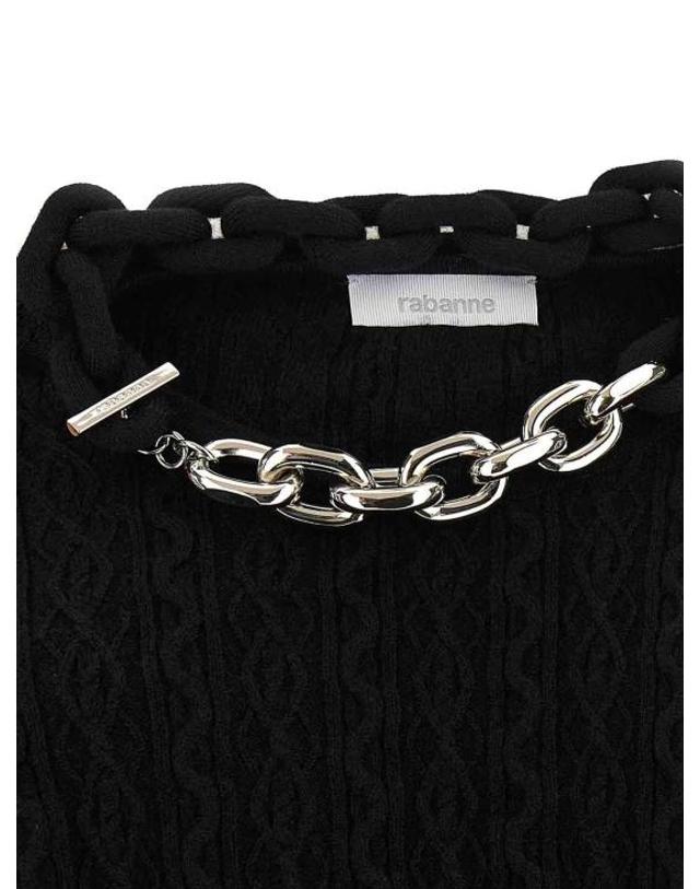 파코라반 [해외직구] 25FW 파코라반 긴팔 티셔츠 25AMPU049ML0320P001 Black 착용컷