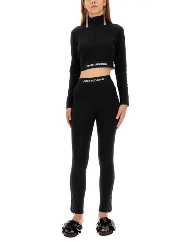 파코라반 [해외직구] 23FW 파코라반 긴팔 티셔츠 23AJTO609PA0092 P001 BLACK 착용컷