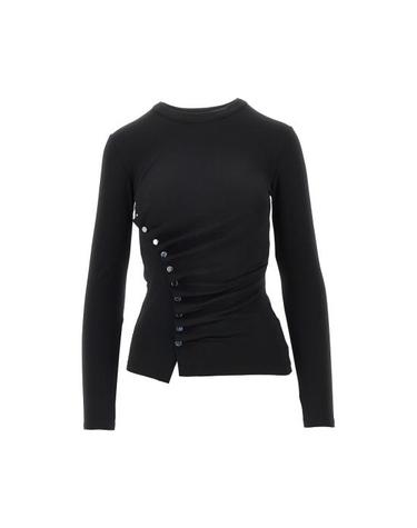 [해외직구] 26FW 파코라반 긴팔 티셔츠 24AJTO708VI0386 Black