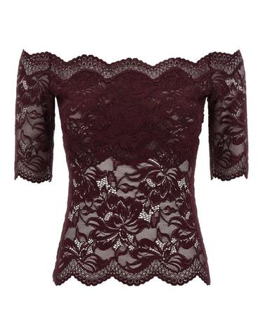 [해외직구] 파코라반 블라우스 LD26AJTO697PA0170P534 BURGUNDY