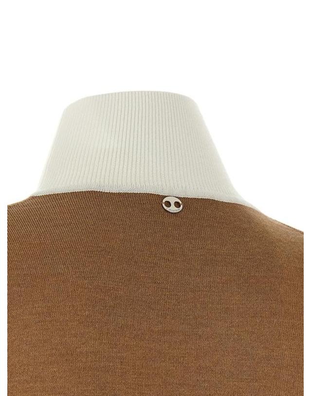 파코라반 [해외직구] 파코라반 스웨터 LD26HMPU128ML0630M168 CAMEL 착용컷