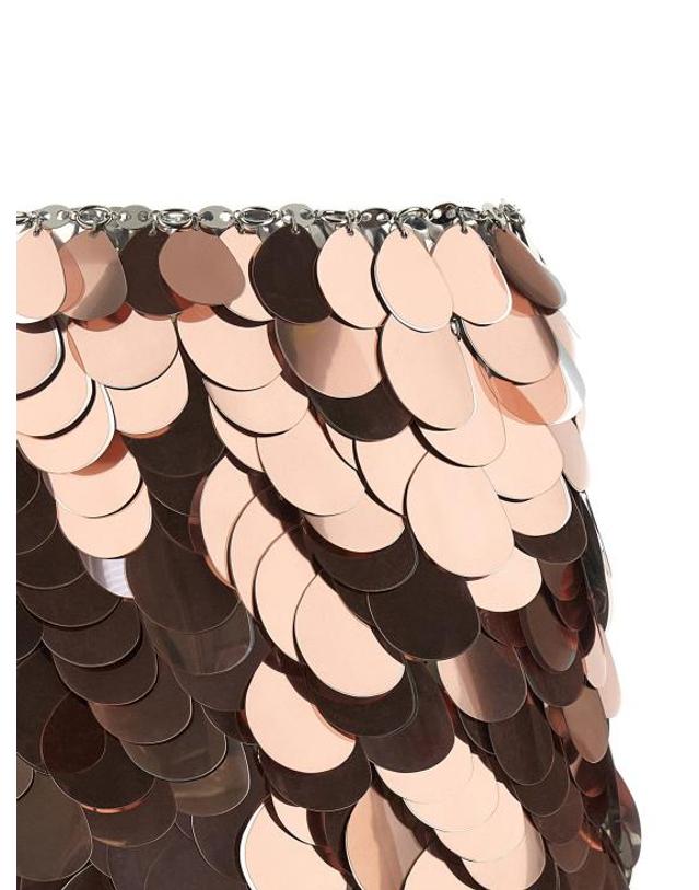 파코라반 [해외직구] 파코라반 스커트 LD26HIJU260PS0676M665 ROSE GOLD 착용컷