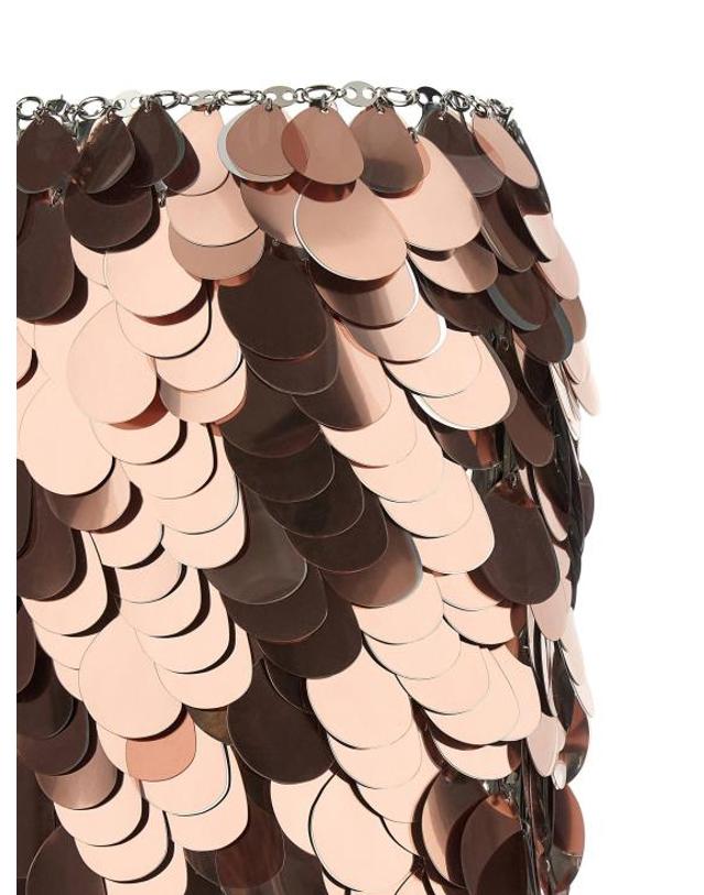 파코라반 [해외직구] 파코라반 스커트 LD26HIJU260PS0676M665 ROSE GOLD 착용컷