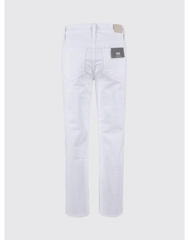 페이지 [해외직구] 26SS 페이지 스트레이트 팬츠 1J8620845208 CRISP White 착용컷