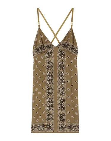 [해외직구] 24SS 팜앤젤스 미디 스커트 PWDJ007FAB0015656 Dark Green
