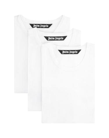 [해외직구] 25FW 팜앤젤스 반팔 티셔츠 PMUG003C99FAB0010110 White