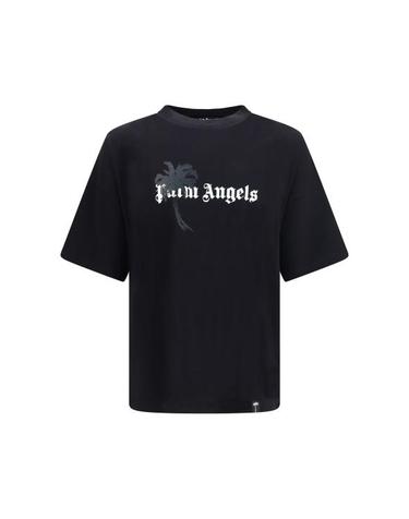 팜엔젤스 [해외직구] 26FW 팜앤젤스 반팔 티셔츠 PAMAA003JR0061003 BLACK OFF WHITE