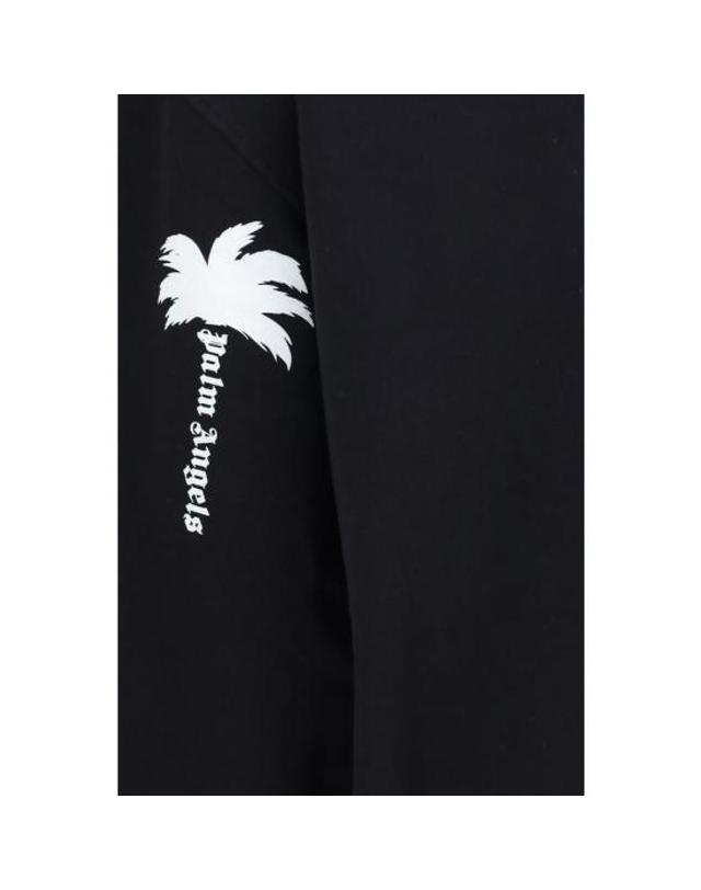 팜엔젤스 [해외직구] 26FW 팜앤젤스 긴팔 티셔츠 PAPAMBA003FL0031003BB BLACK 착용컷