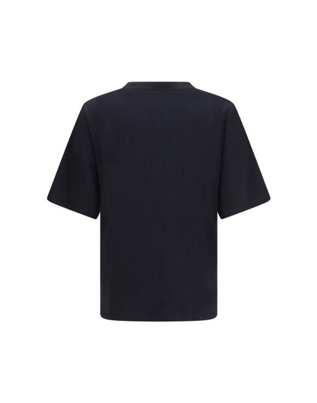팜엔젤스 [해외직구] 26FW 팜앤젤스 반팔 티셔츠 PAMAA003JR0061003 BLACK OFF WHITE 착용컷