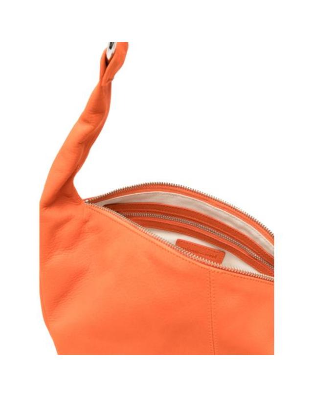 팔로마울 [해외직구] 26FW 팔로마울 미니 드라이 레더 숄더백 XE0006 MINI DRY ORANG ORANGE 착용컷