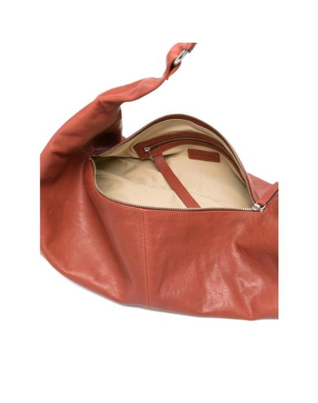 팔로마울 [해외직구] 26FW 팔로마울 드라이 이롱게이트 랩 어라운드 호보 숄더백 UE0002 DRY BROWN ORANGE 착용컷