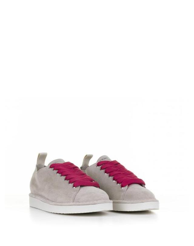 팬쉭 [해외직구] 24SS 팬쉭 스니커즈 P01W01100552110 Multicolour 착용컷