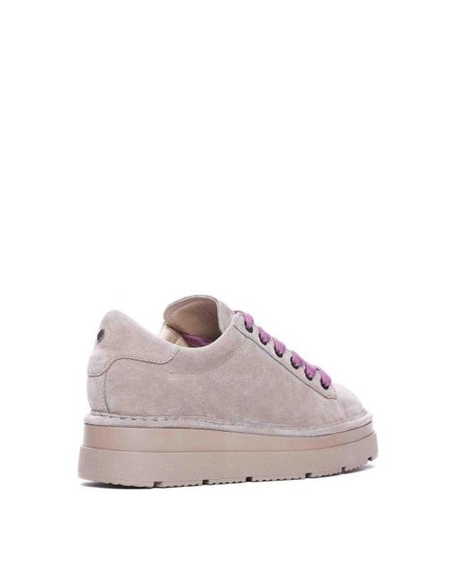 팬쉭 [해외직구] 24FW 팬쉭 스니커즈 P89W00700892174 Beige 착용컷