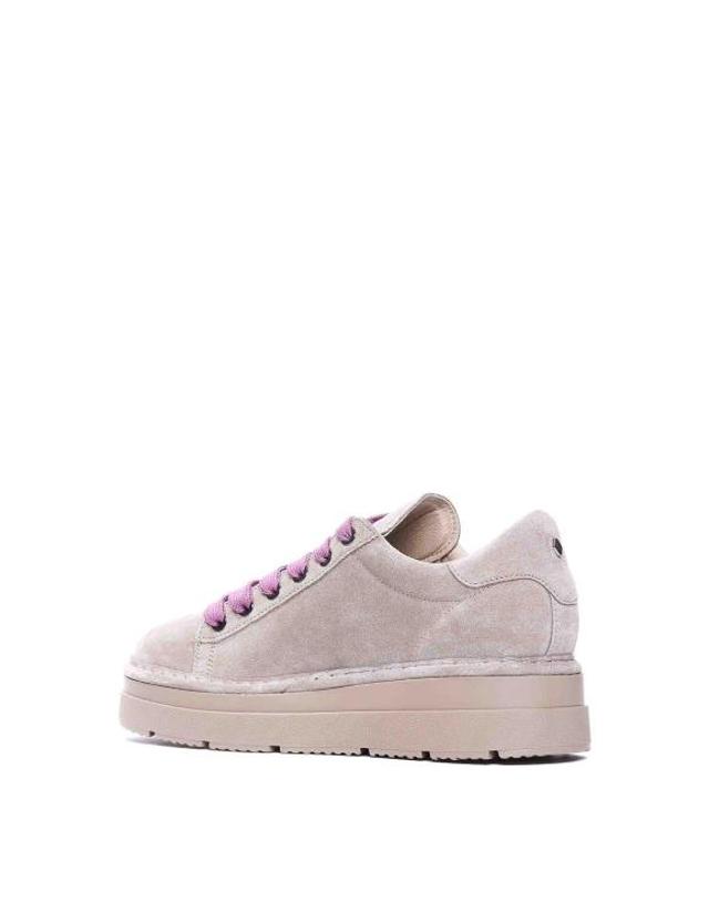 팬쉭 [해외직구] 24FW 팬쉭 스니커즈 P89W00700892174 Beige 착용컷