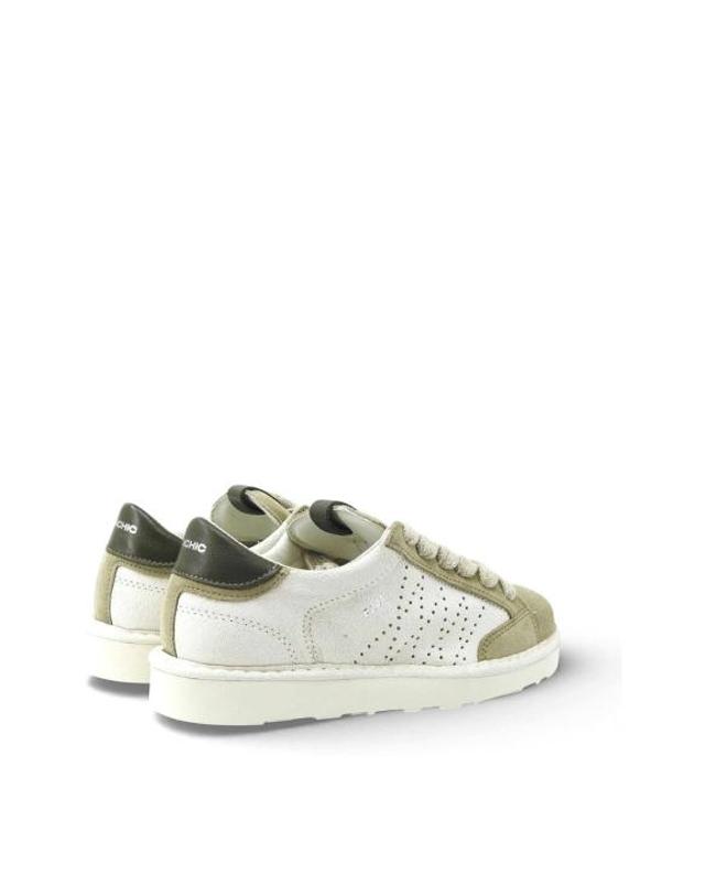 팬쉭 [해외직구] 26SS 팬쉭 스니커즈 P001M03302263081 Green 착용컷