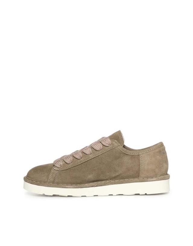 팬쉭 [해외직구] 26SS 팬쉭 스니커즈 P001M0300206D024P001 LIGHT BROWN 착용컷