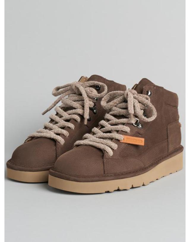 팬쉭 [해외직구] 26FW 팬쉭 부츠 P007M0070247 D007 BROWN 착용컷