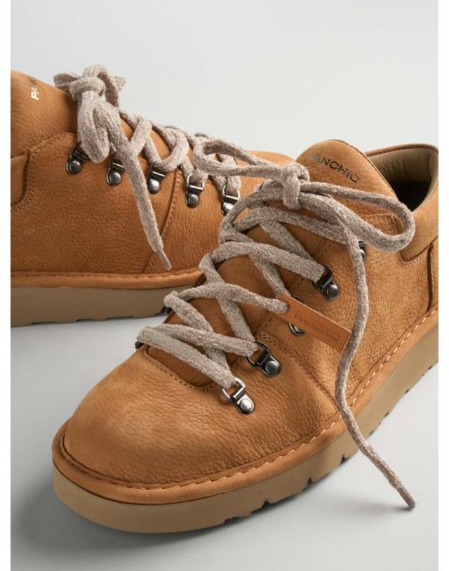 팬쉭 [해외직구] 26FW 팬쉭 스니커즈 P007M0100247 D016 BROWN 착용컷