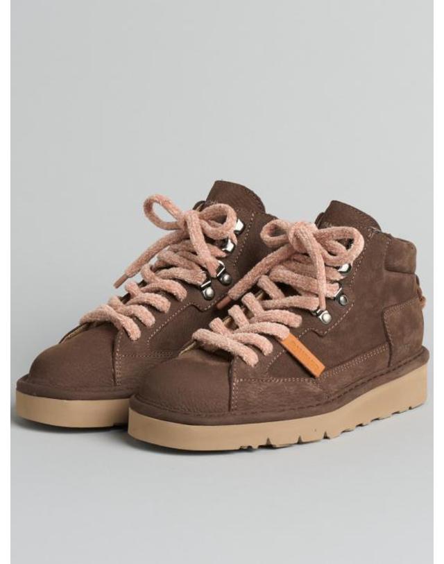 팬쉭 [해외직구] 26FW 팬쉭 부츠 P007W0070247 D007 BROWN 착용컷