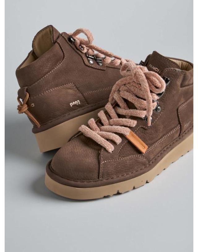 팬쉭 [해외직구] 26FW 팬쉭 부츠 P007W0070247 D007 BROWN 착용컷