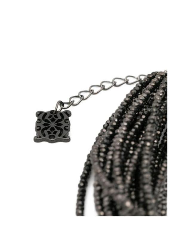 빠니깔레 [해외직구] 26FW 빠니깔레 목걸이 팬던트 D39NECKLACE6 0290 BLACK 착용컷