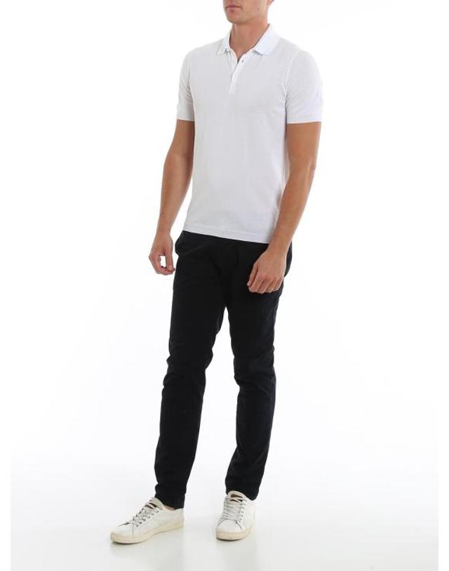 파올로 피오릴로 [해외직구] 25FW 파올로 피오릴로 폴로 티셔츠 5711920615002 White 착용컷
