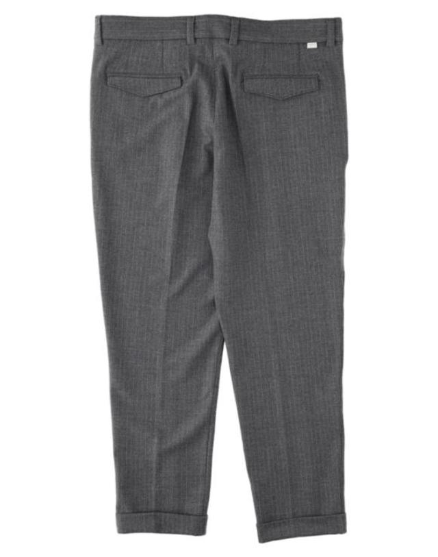 파올로페코라 [해외직구] 25FW 파올로 페코라 밀라노 스트레이트 팬츠 B12C 3090R881 Grey 착용컷