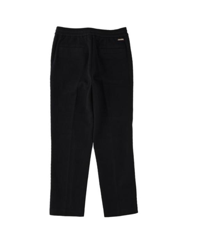 파올로페코라 [해외직구] 25FW 파올로 페코라 밀라노 스트레이트 팬츠 B091 48429000 Black 착용컷