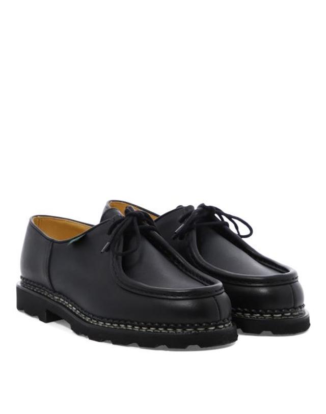 파라부트 [해외직구] 26FW 파라부트 미카엘 더비 슈즈 715604MICHAEL MARCHE IINOIR LIS NOIR Black 착용컷