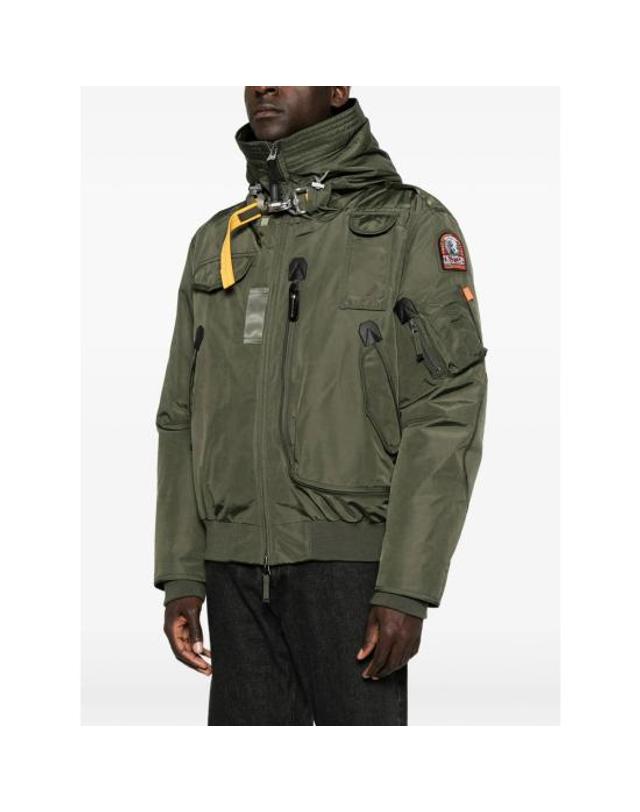 파라점퍼스 [해외직구] 26FW 파라점퍼스 숏패딩 GOBI PMJKMA01 0356 GREEN 착용컷