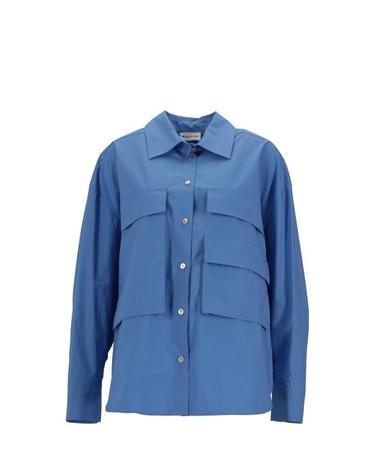 [해외직구] 25FW 파로쉬 셔츠 D381273CANYOX25W 046 BLU CIELO