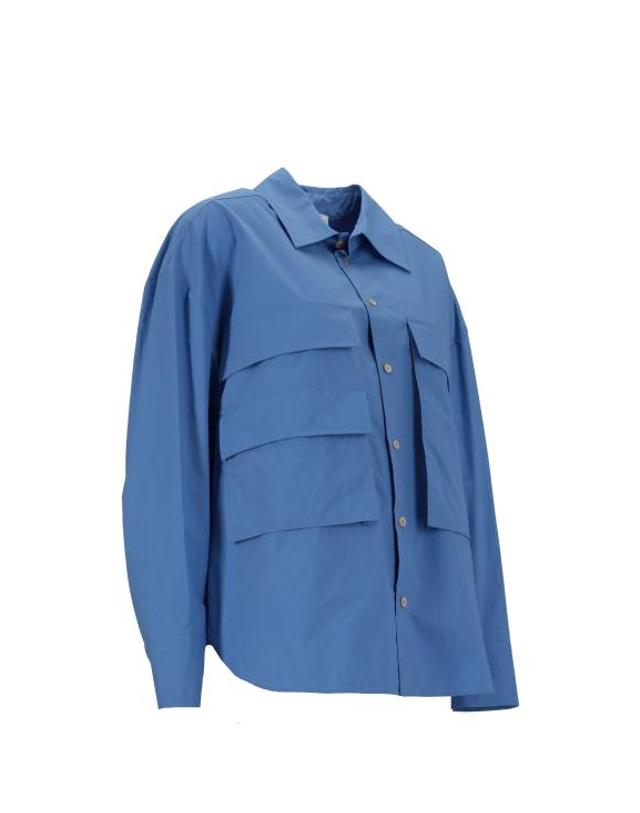 패로슈 [해외직구] 25FW 파로쉬 셔츠 D381273CANYOX25W 046 BLU CIELO 착용컷