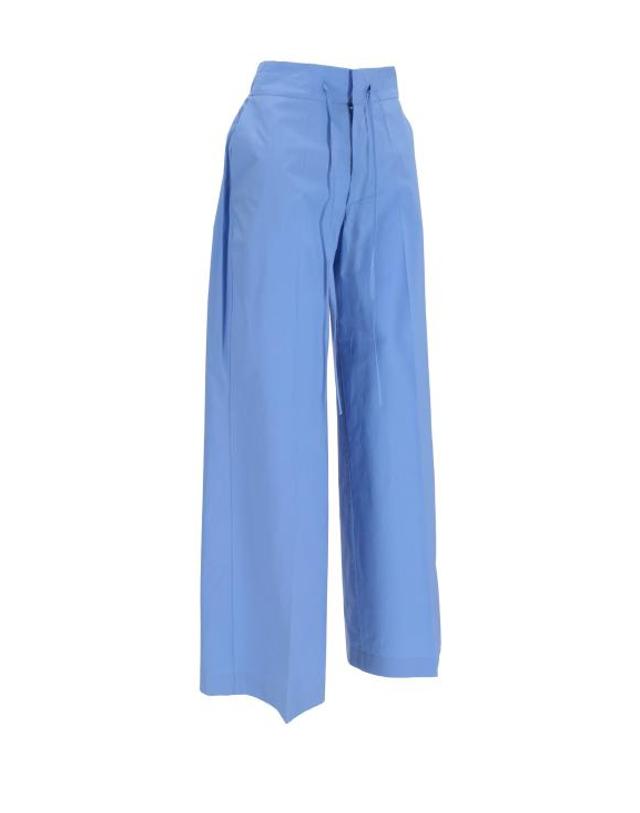 패로슈 [해외직구] 26SS 파로쉬 스트레이트 팬츠 D232445CANYOX26 046 BLU CIELO 착용컷