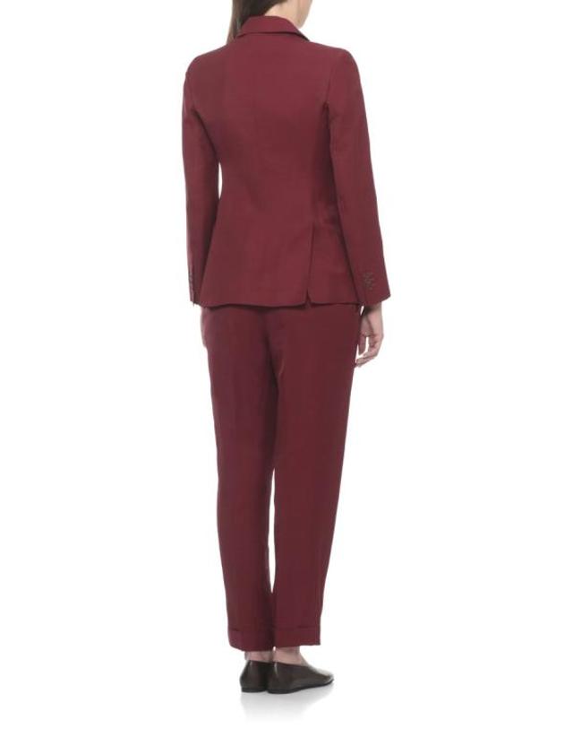 패로슈 [해외직구] 26SS 파로쉬 수트 자켓 D420267RAISA26010 Red 착용컷