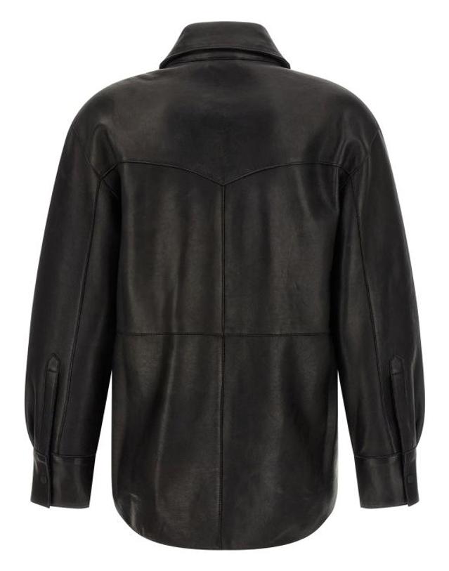 패로슈 [해외직구] 파로쉬 셔츠 LDD431923SMACIOCK26W013 BLACK 착용컷