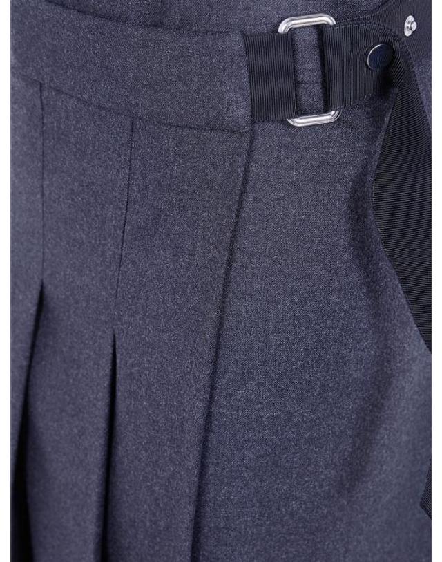 패로슈 [해외직구] 26FW 파로쉬 롱 스커트 D621213LUDY 020 Grey 착용컷