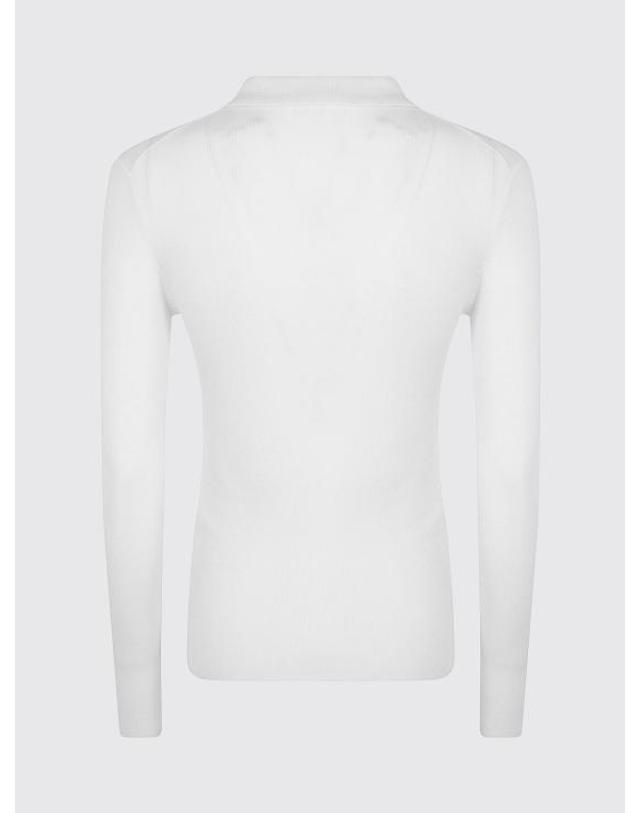 패로슈 [해외직구] 26FW 파로쉬 폴로 티셔츠 D540508LONG 002 White 착용컷