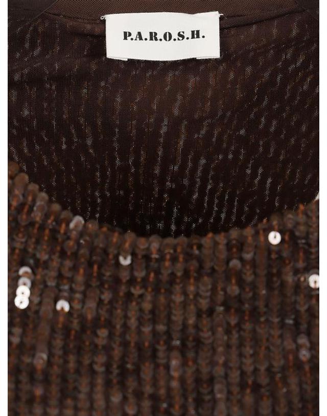 패로슈 [해외직구] 26SS 파로쉬 민소매 티셔츠 D311680GONG26 008 Brown 착용컷