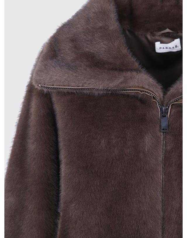 패로슈 [해외직구] 26FW 파로쉬 코트 D431903PULSE26 808 Brown 착용컷