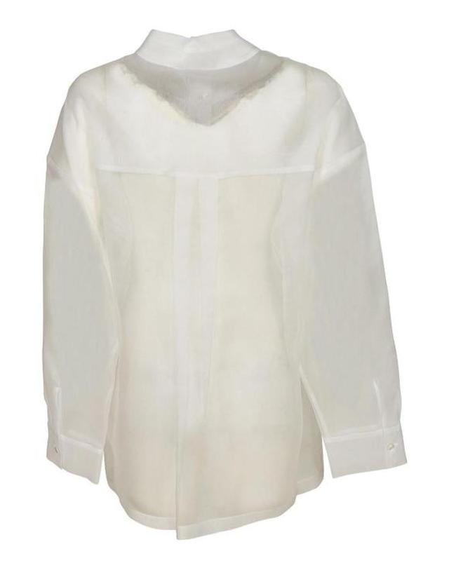 패로슈 [해외직구] 26SS 파로쉬 셔츠 D381288001 WHITE 착용컷