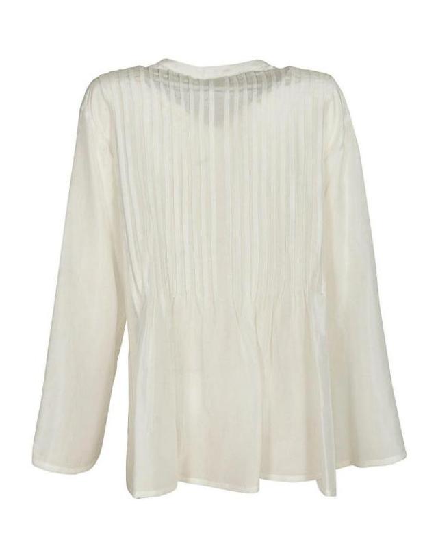 패로슈 [해외직구] 26SS 파로쉬 긴팔 티셔츠 D311734001 WHITE 착용컷