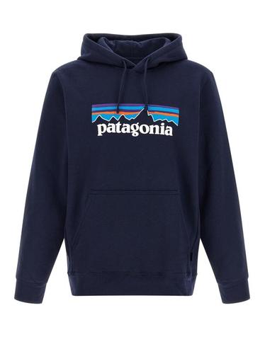 [해외직구] 26FW 파타고니아 P 6 로고 업라이절 후드 티셔츠 39622NENA Blue