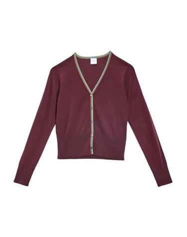 [해외직구] 25FW 폴 스미스 가디건 W1R618NT1114428 Dark Red