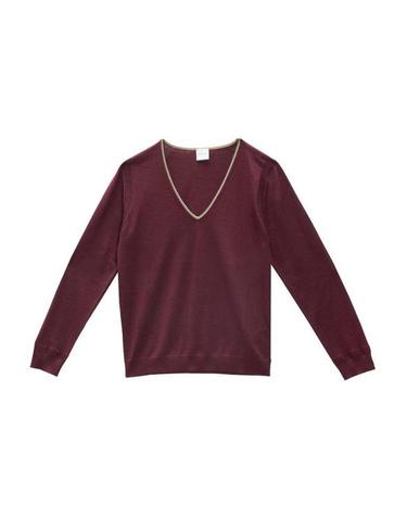 [해외직구] 25FW 폴 스미스 긴팔 티셔츠 W1R543NT1114428 Dark Red