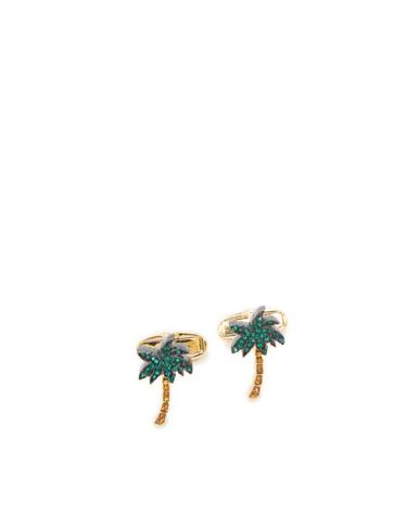 [해외직구] 25FW 폴 스미스 커프스 링크 타이 홀더 M1A CUFF TPALM 10 ORO