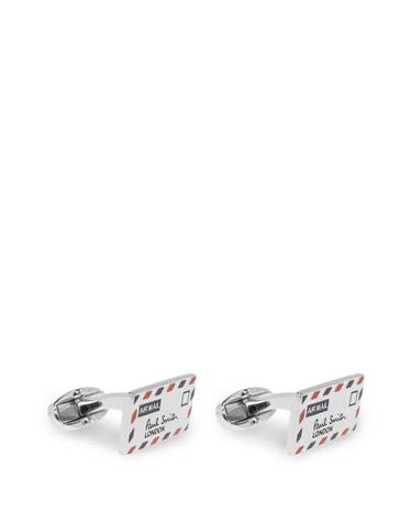 [해외직구] 26FW 폴 스미스 커프스 링크 타이 홀더 M1ACUFFWAIRM 82 METALLIC