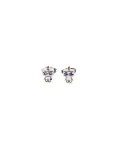[해외직구] 26FW 폴 스미스 커프스 링크 타이 홀더 M1ACUFFWROBOT 82 METALLIC